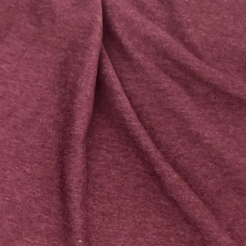 Maroon Heather Cotton/Spandex Jersey - 10 Ounce | SKU 2853