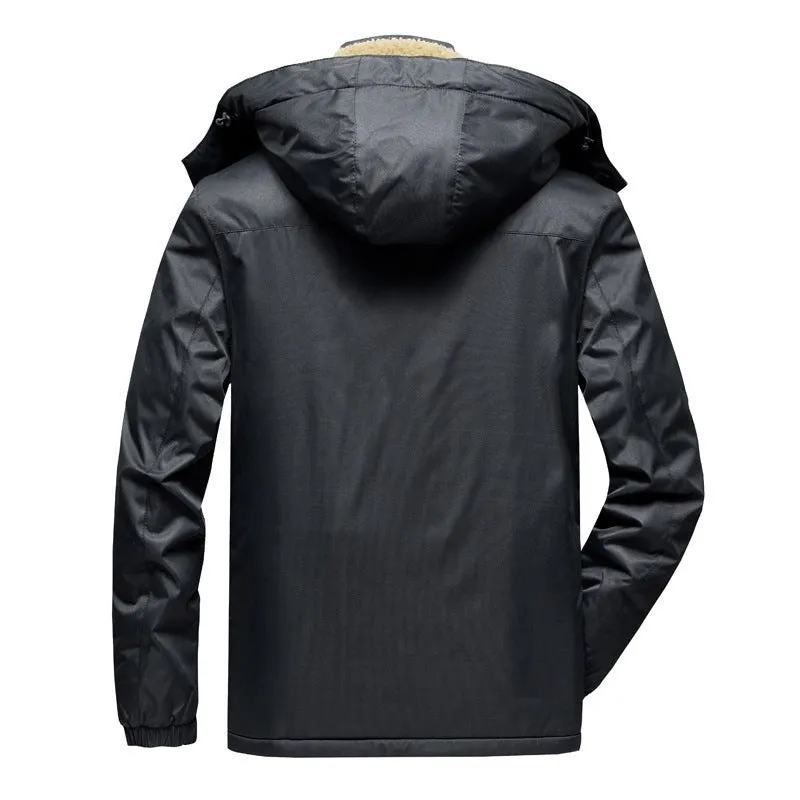 Mens Cotton-Padded Jacket | Reflective & Trendy | M2K Trends
