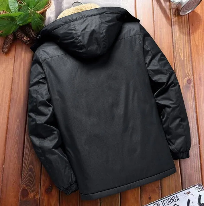 Mens Cotton-Padded Jacket | Reflective & Trendy | M2K Trends