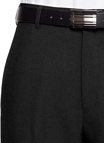 Men's Flat Front Dress Pant Modern Fit - Perfect for Every Day! - Beige