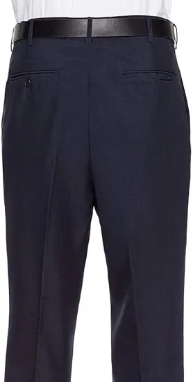 Men's Flat Front Dress Pant Modern Fit - Perfect for Every Day! - Cream