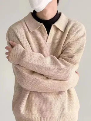 Men's Oversized Knitted Sweater