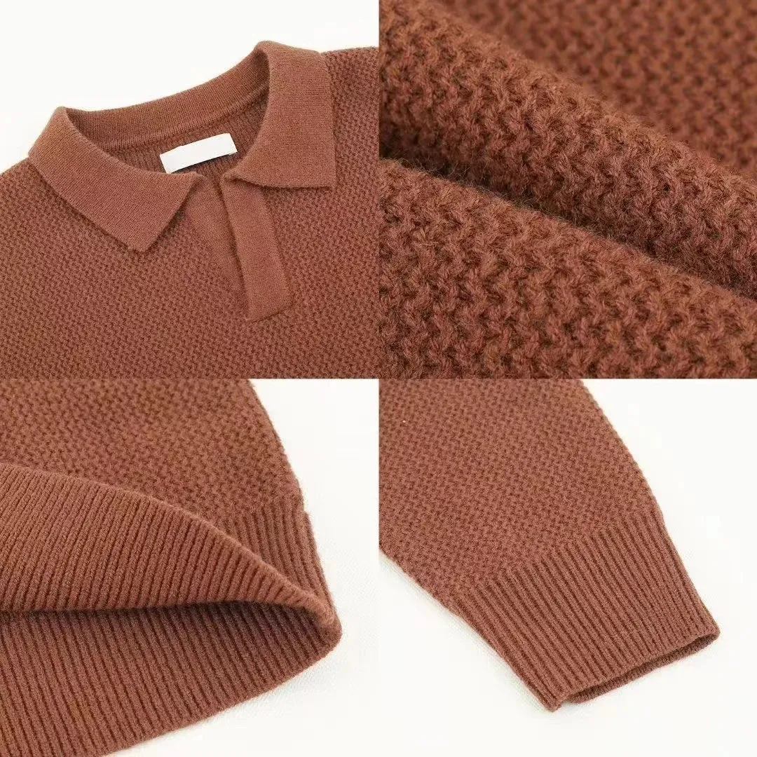 Men's Oversized Knitted Sweater