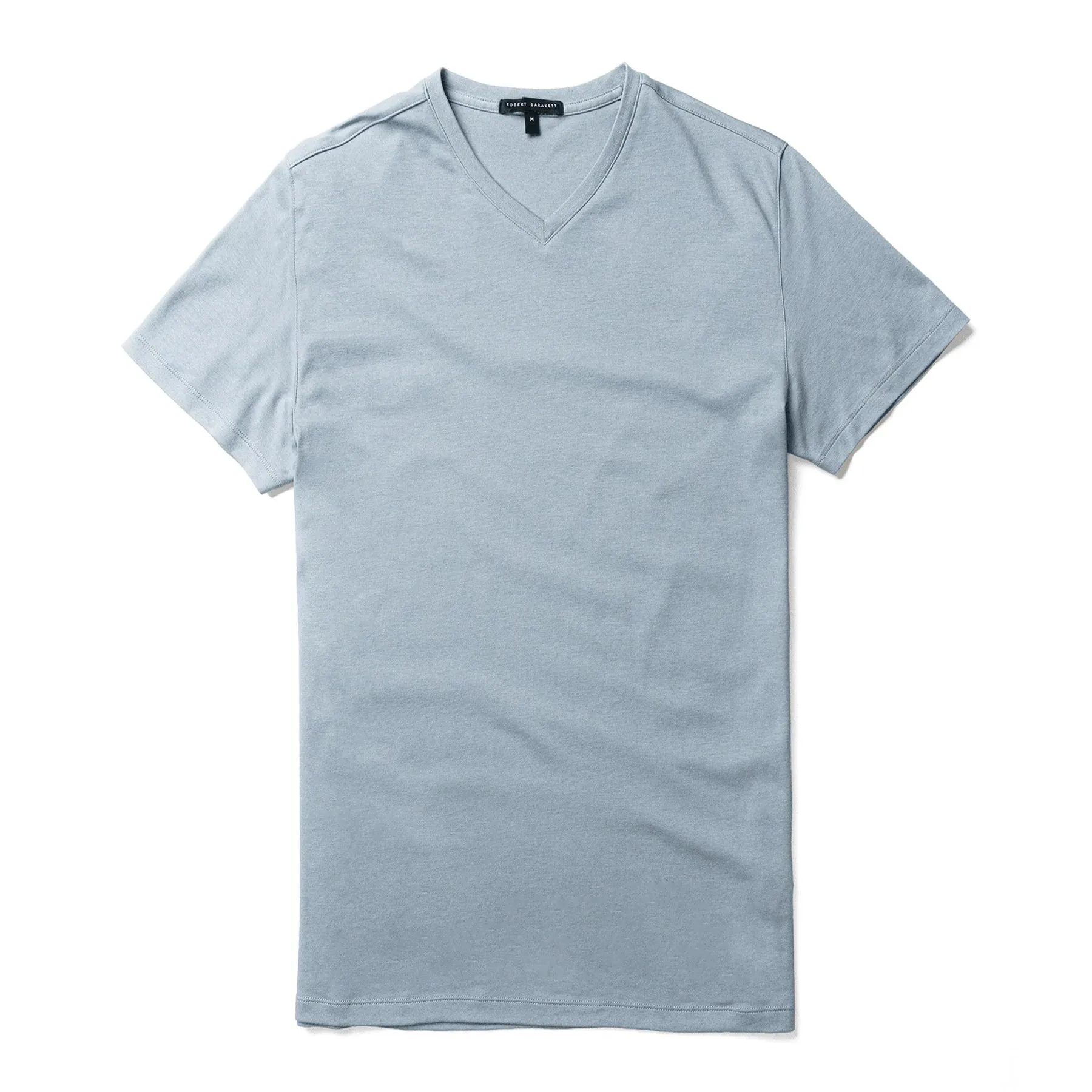 Men's Robert Barraket Georgia V-Neck T-shirt - Dover Blue