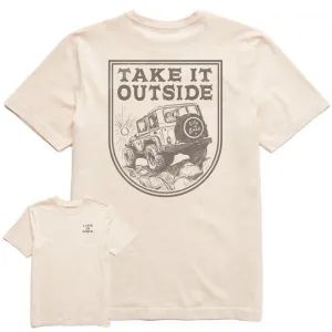 Men's Take it Outside ATV Short Sleeve Crusher Shirt