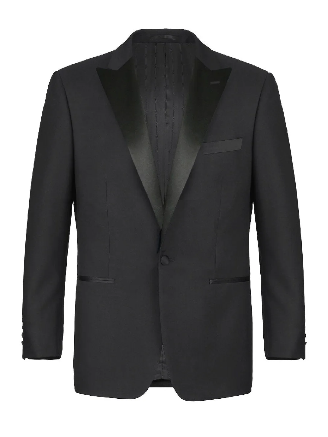 Men's Tuxedo Peak Lapel Dress Suit