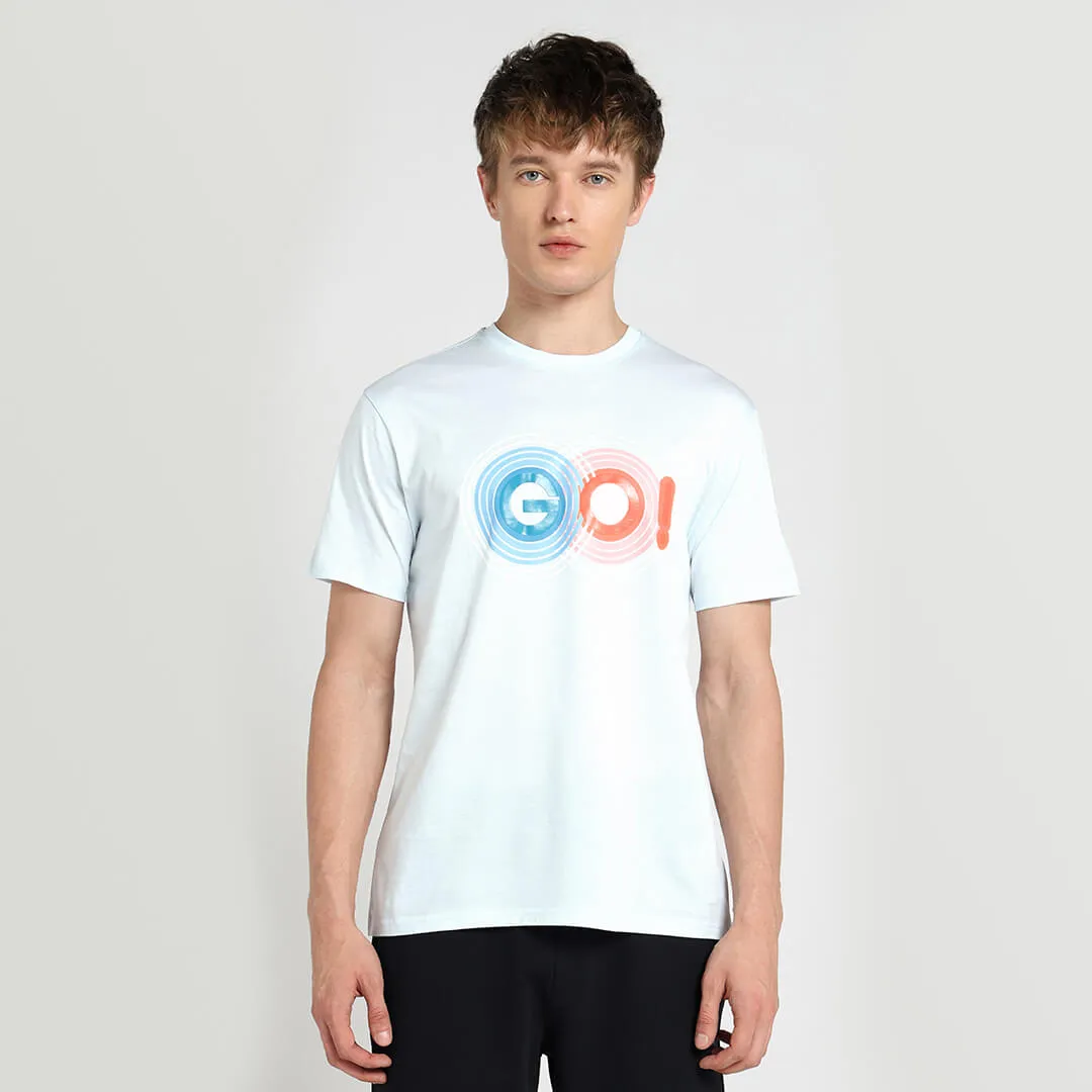 Men's Versatile T-Shirt - Go Blue