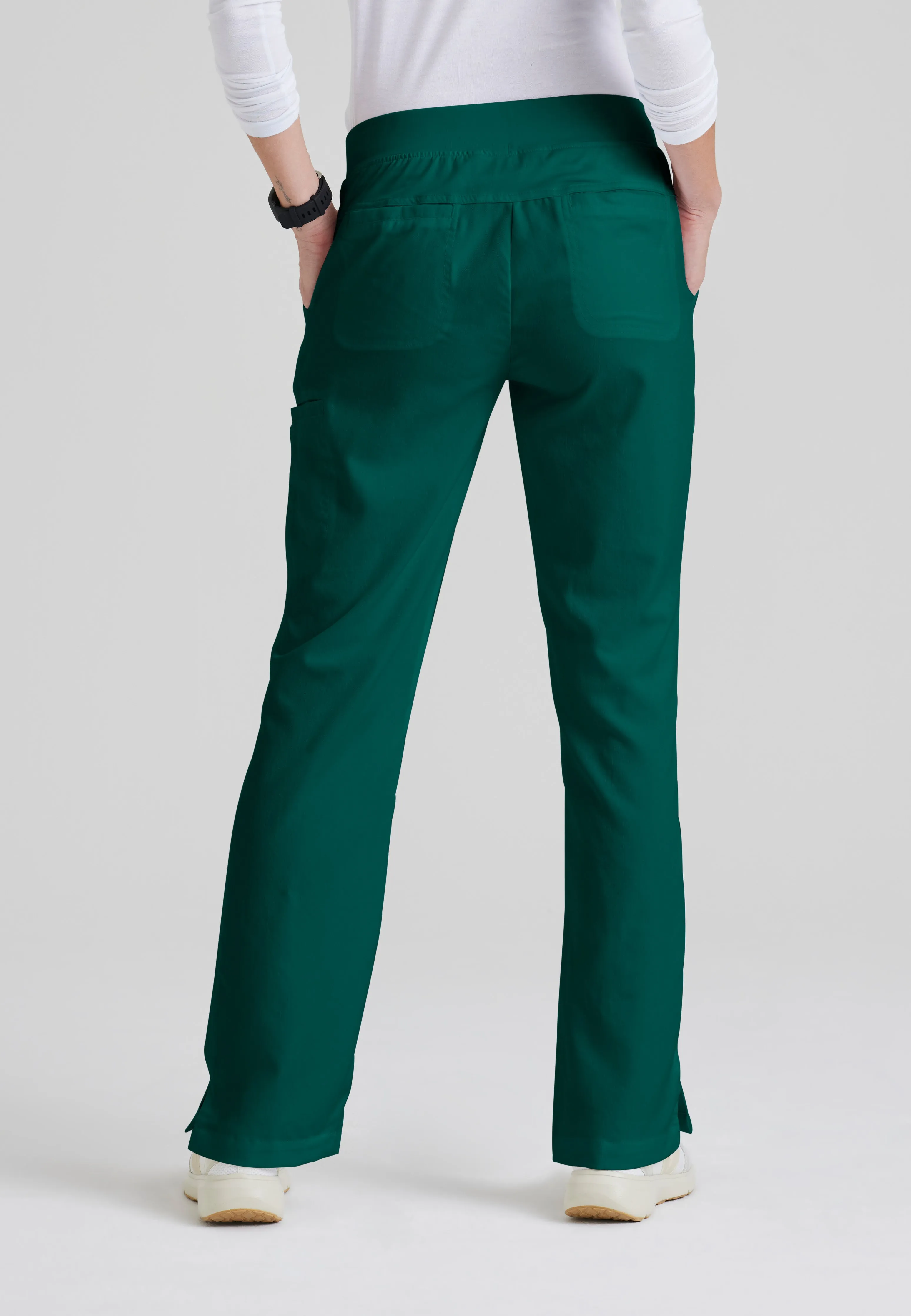 Mia 6-Pocket Mid-Rise Straight Leg Scrub Pant