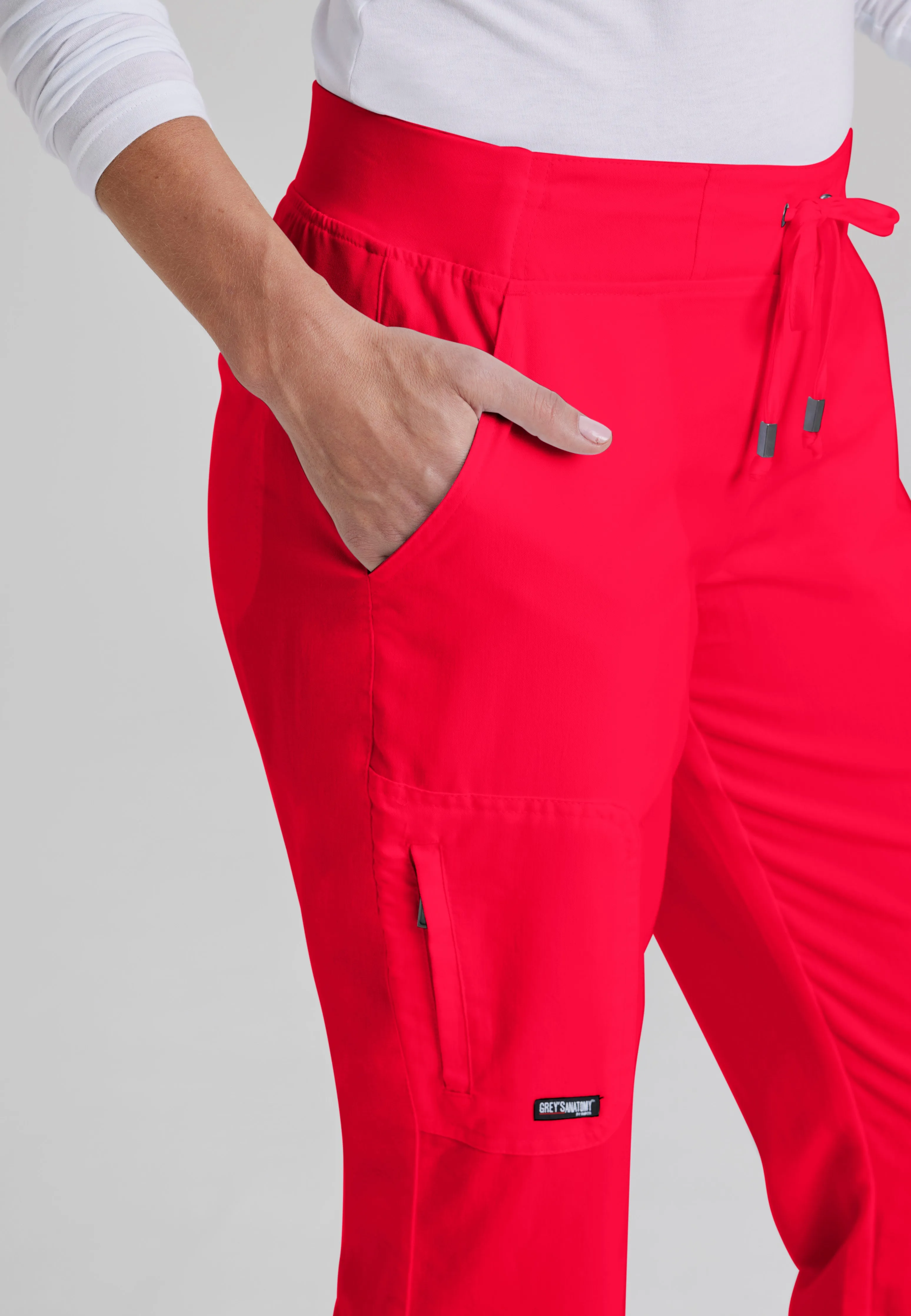 Mia 6-Pocket Mid-Rise Straight Leg Scrub Pant