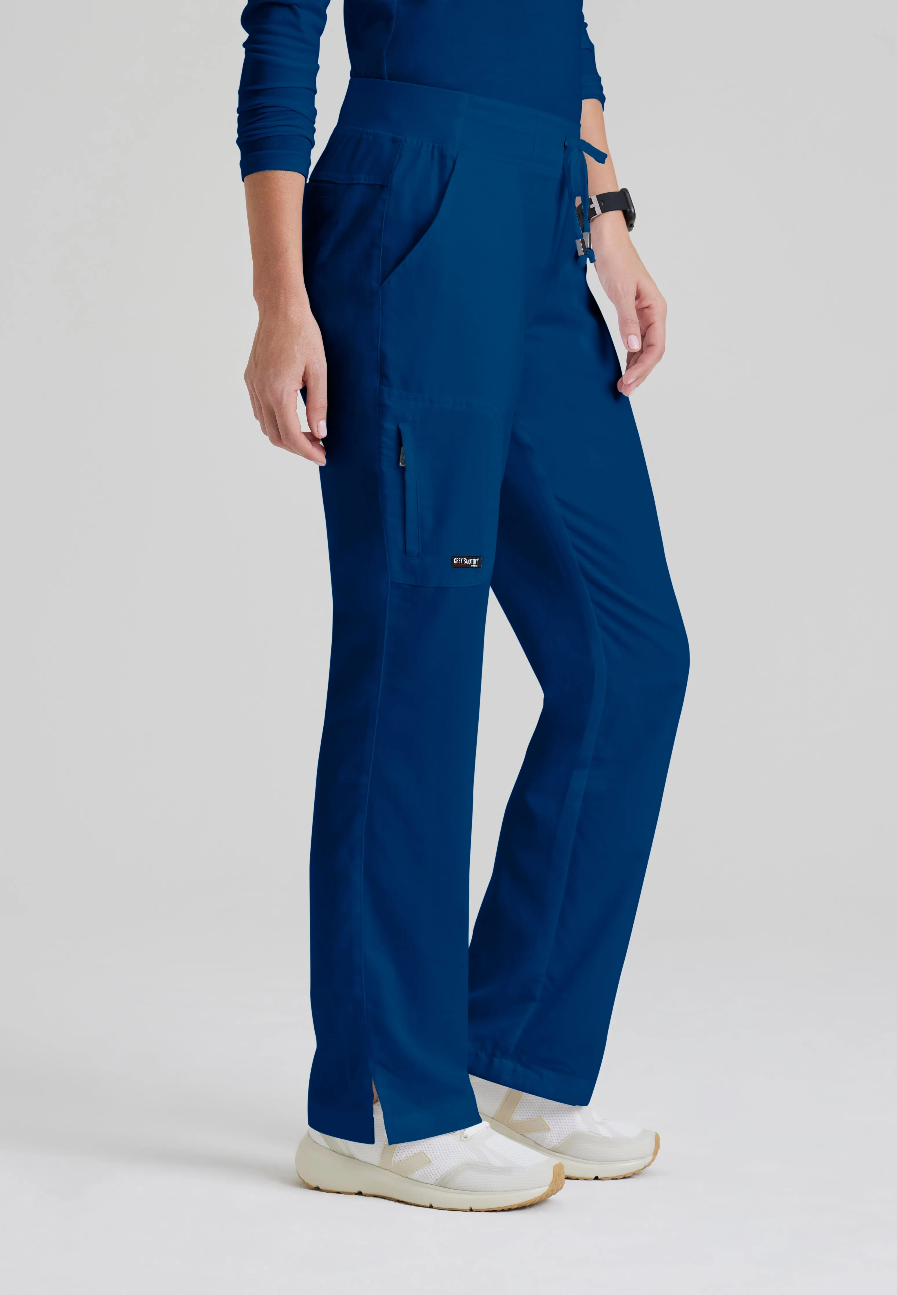 Mia 6-Pocket Mid-Rise Straight Leg Scrub Pant