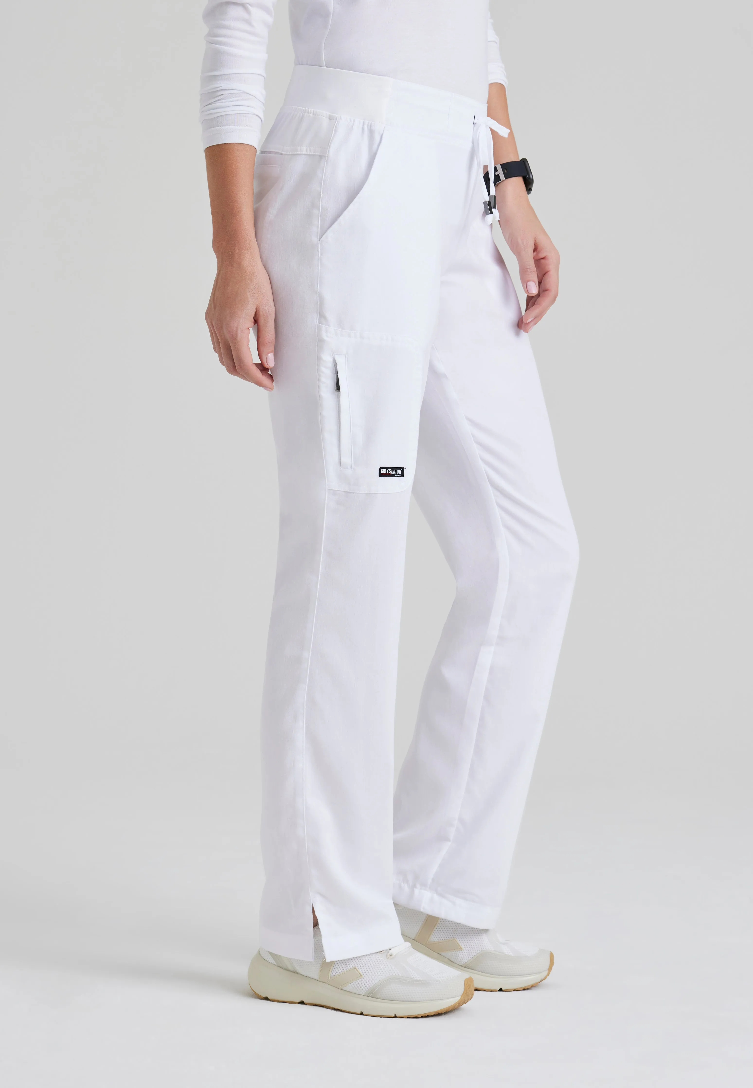 Mia 6-Pocket Mid-Rise Straight Leg Scrub Pant