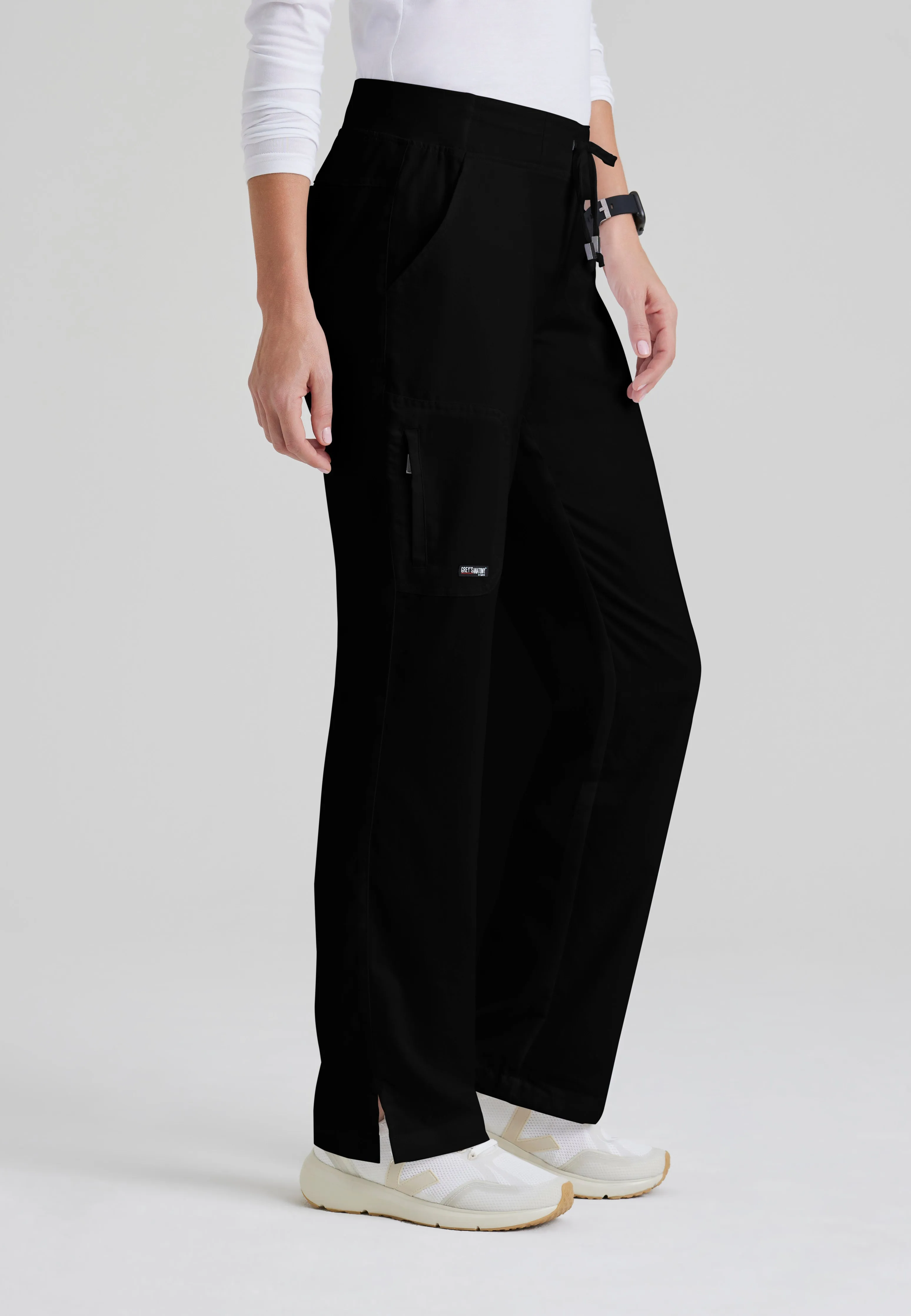 Mia 6-Pocket Mid-Rise Straight Leg Scrub Pant