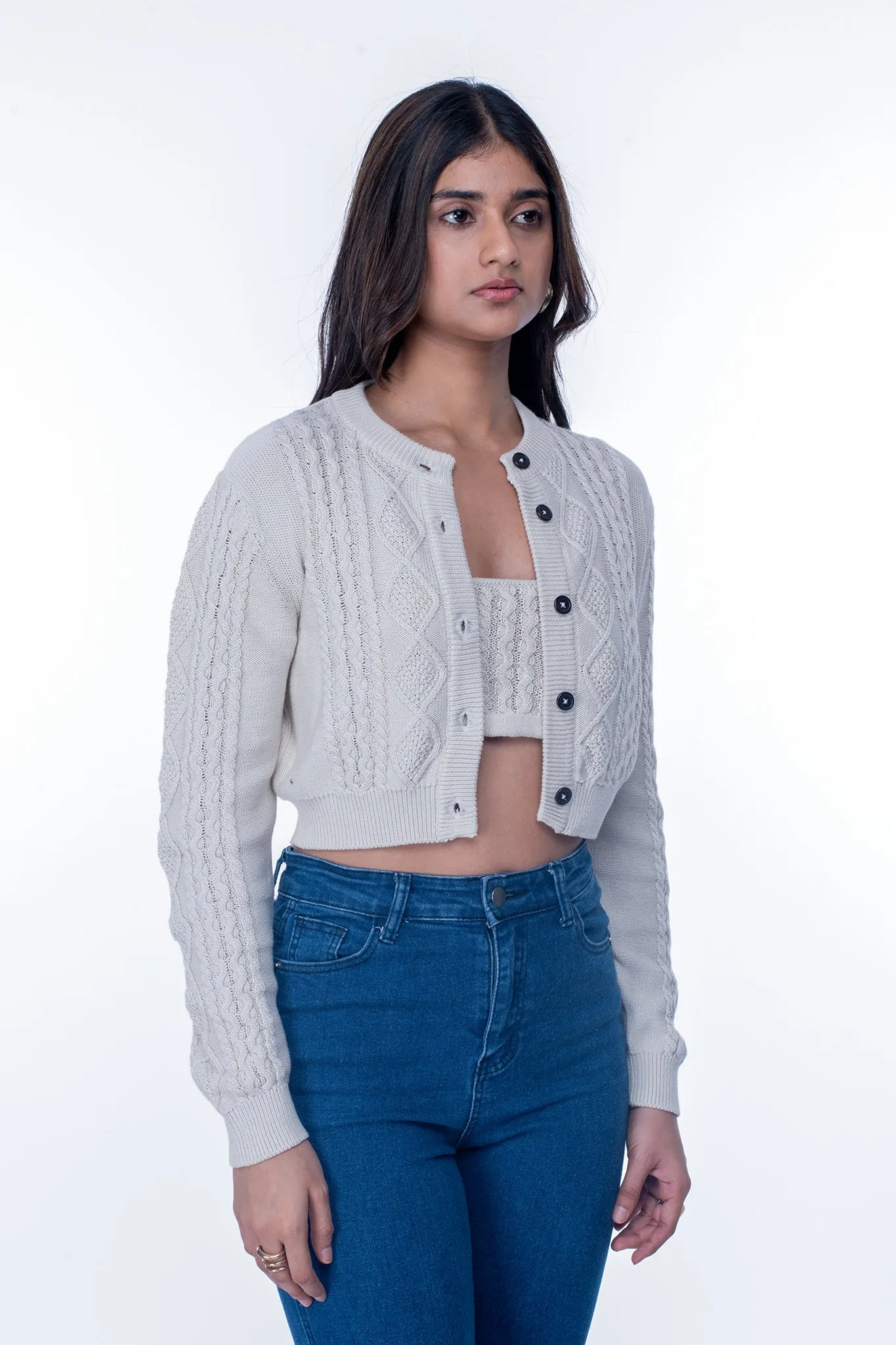 Misty Day Cardigan Set