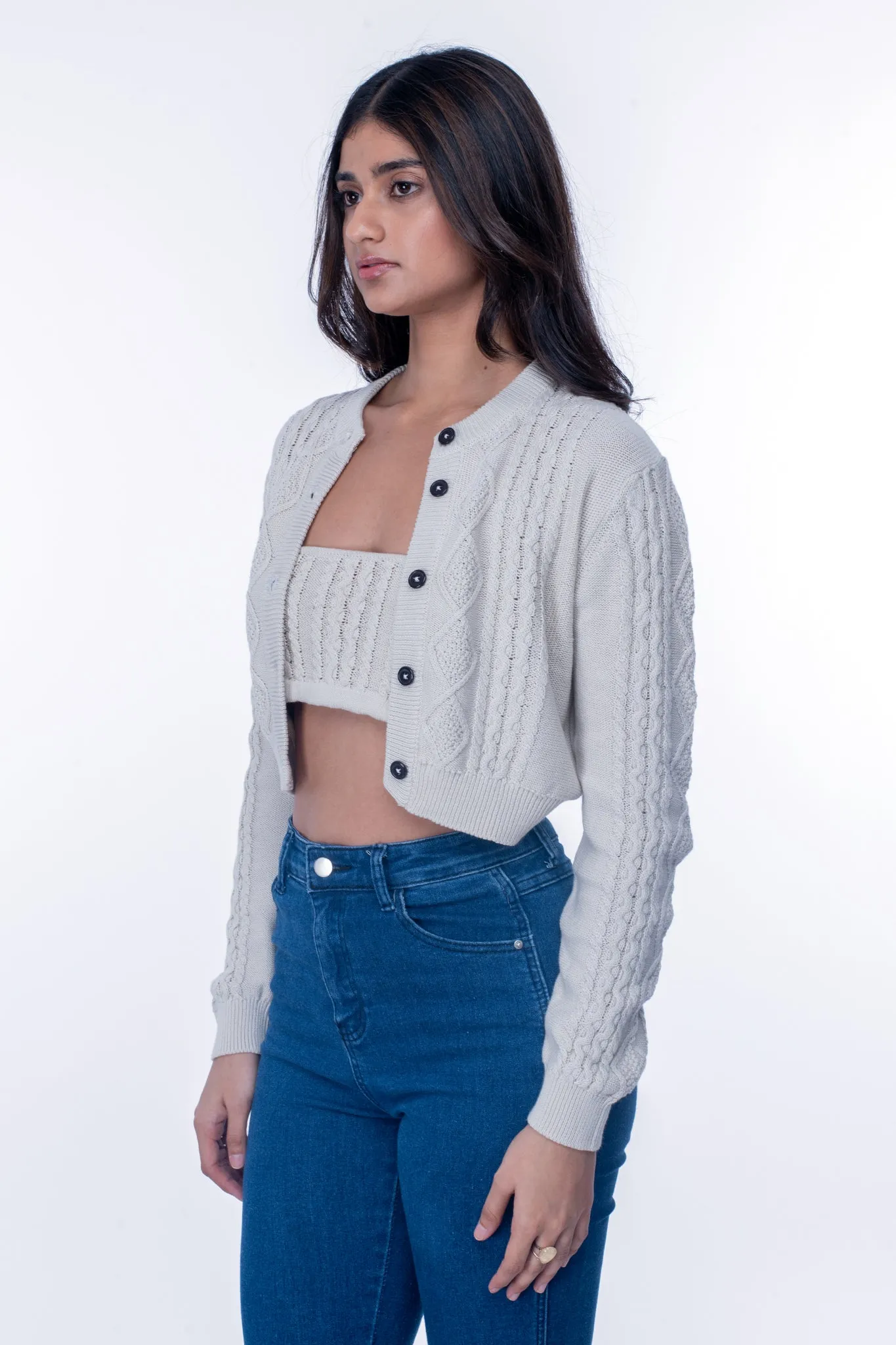 Misty Day Cardigan Set