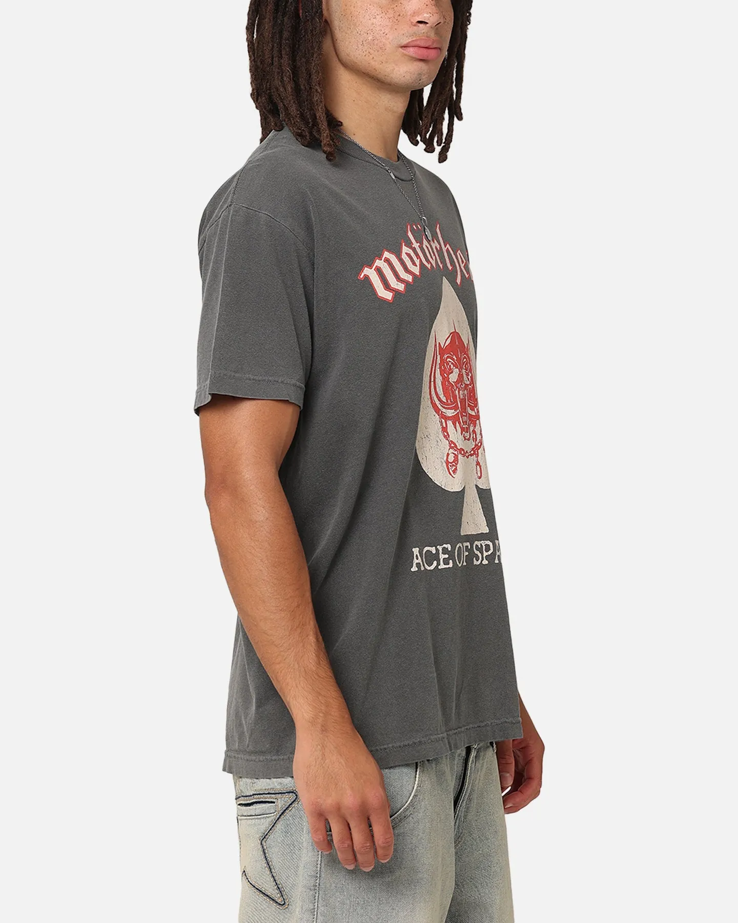 Motorhead Flat Ace T-Shirt Black Vintage
