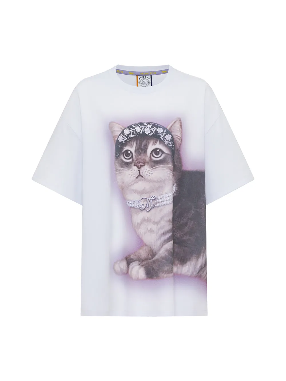 MUKZIN Washed 2-color Casual Versatile Age-reducing T-shirt