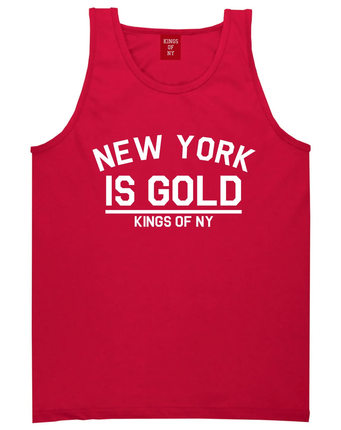 New York Is Gold Tank Top
