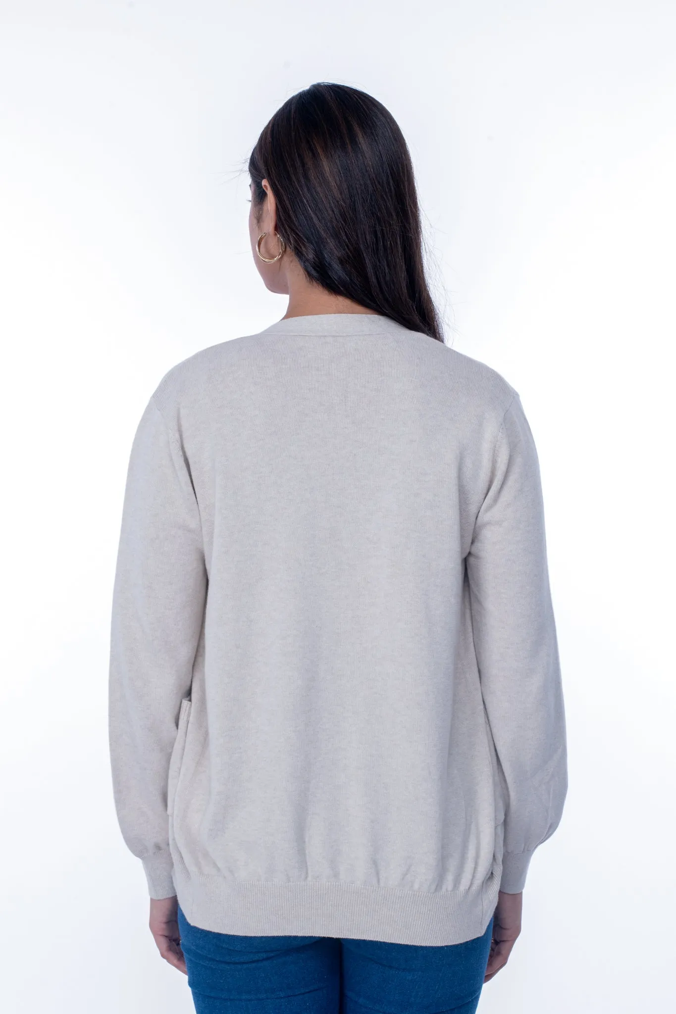 Oat Milk Cardigan Set