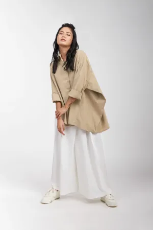 PANTS OVERLAP FLARE WITH POCKETS