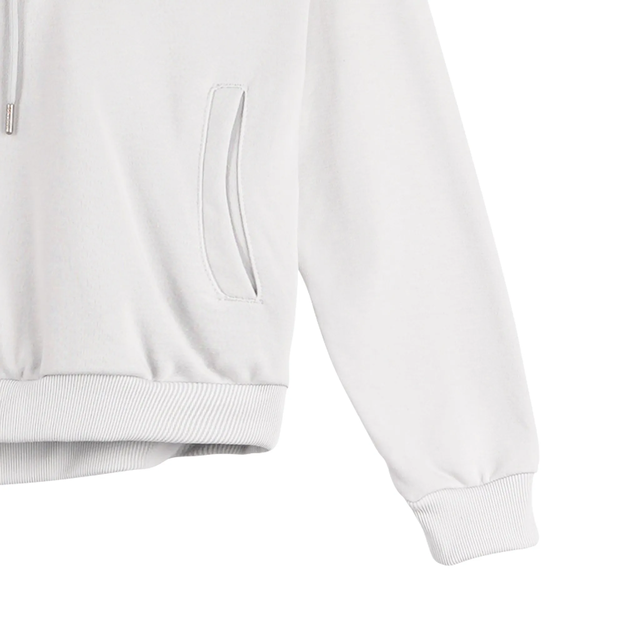 Petrol Ladies Basic Hoodie Crop Jacket 121184 (Light Gray)