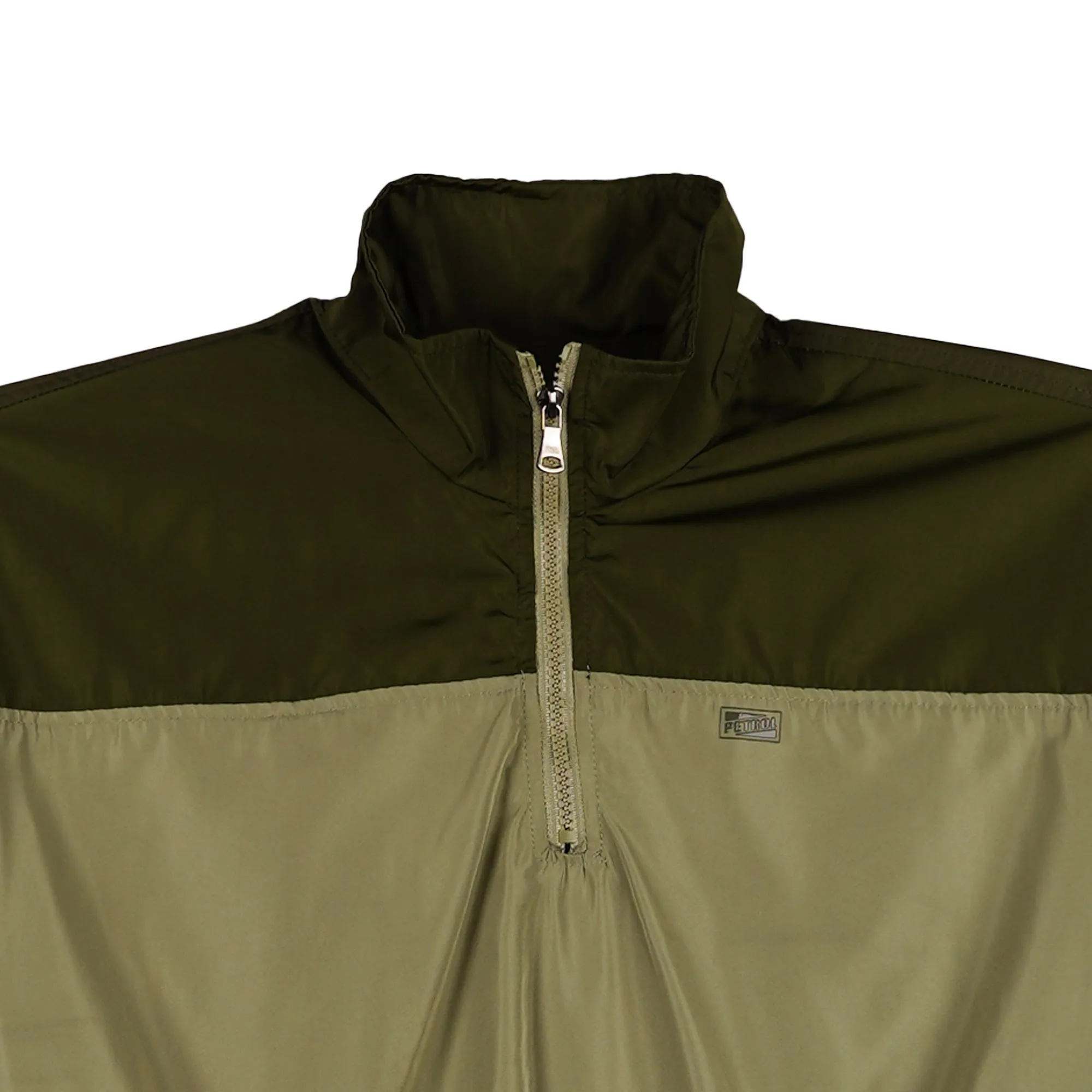 Petrol Ladies Basic Jacket Crop Fitting Nylon Fabric 130759 (Fatigue)