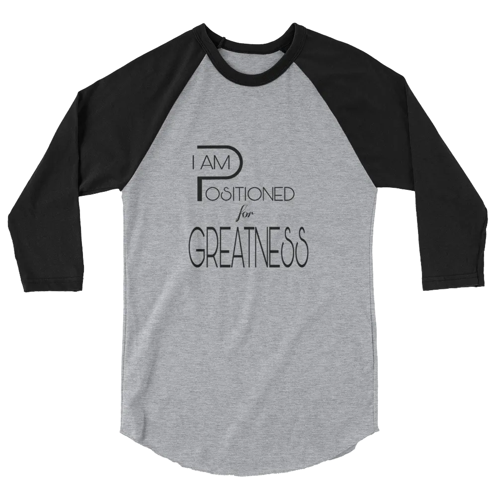 Positioned for Greatness Men/Unisex Baseball Tees