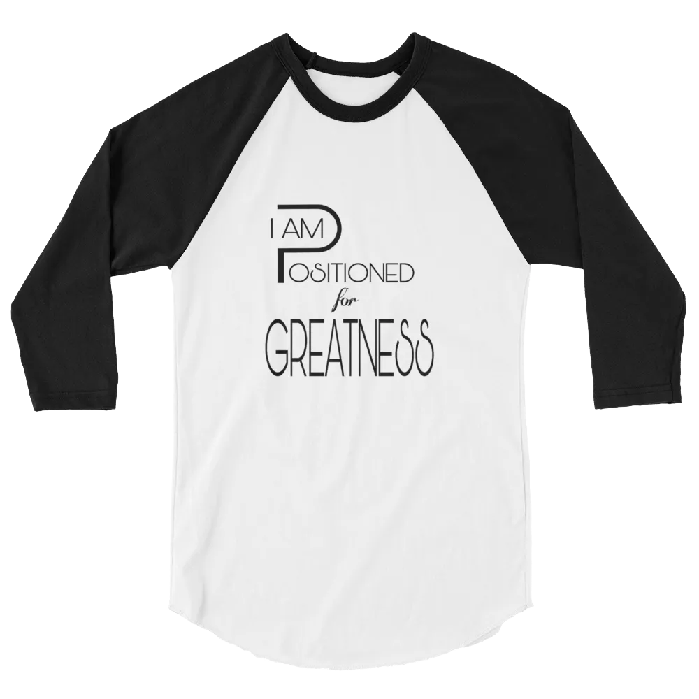 Positioned for Greatness Men/Unisex Baseball Tees