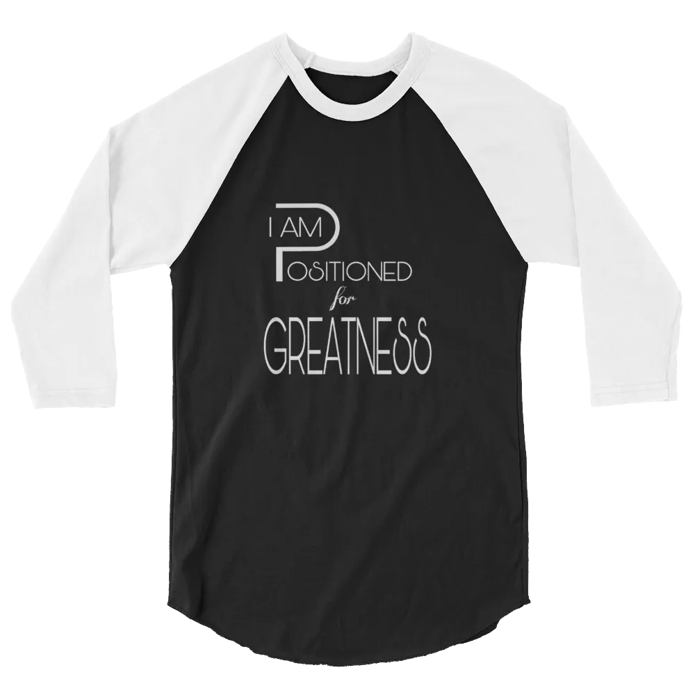 Positioned for Greatness Men/Unisex Baseball Tees