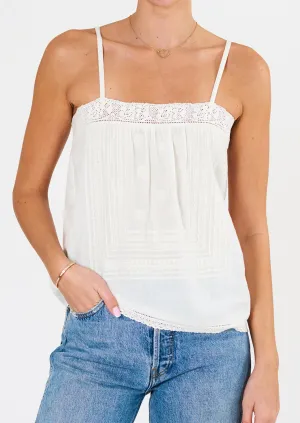 Reba Embroidered Cami Top