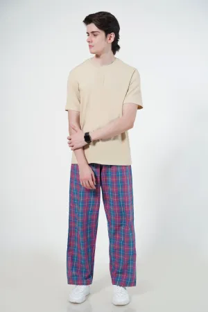Red/Navy tee & PJ