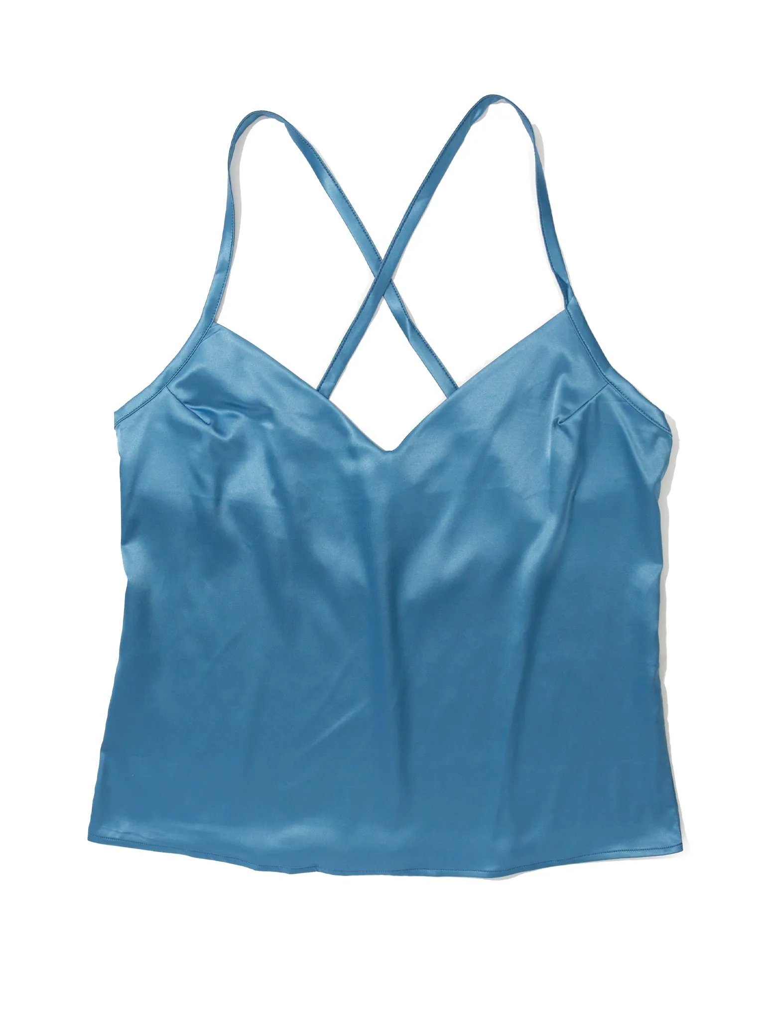 Satin Sleep Cami Bath Time Blue Sale