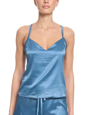 Satin Sleep Cami Bath Time Blue Sale