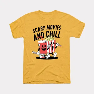 Scary Movies And Chill Adult Unisex Tee