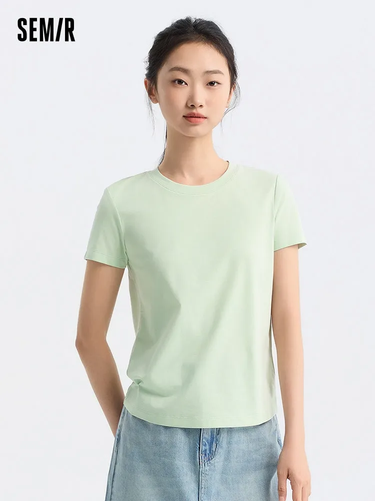 Semir Woman Slim Fit Other Short Sleeve T-shirts