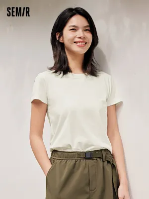 Semir Woman Slim Fit Other Short Sleeve T-shirts