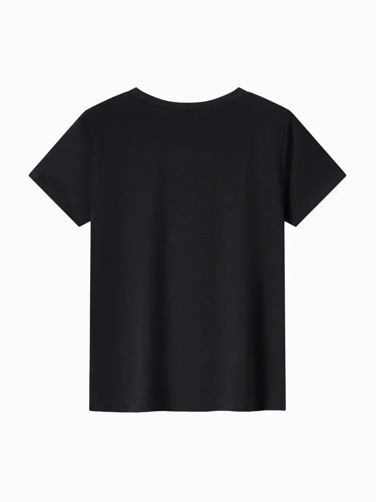 Semir Woman Slim Fit Other Short Sleeve T-shirts