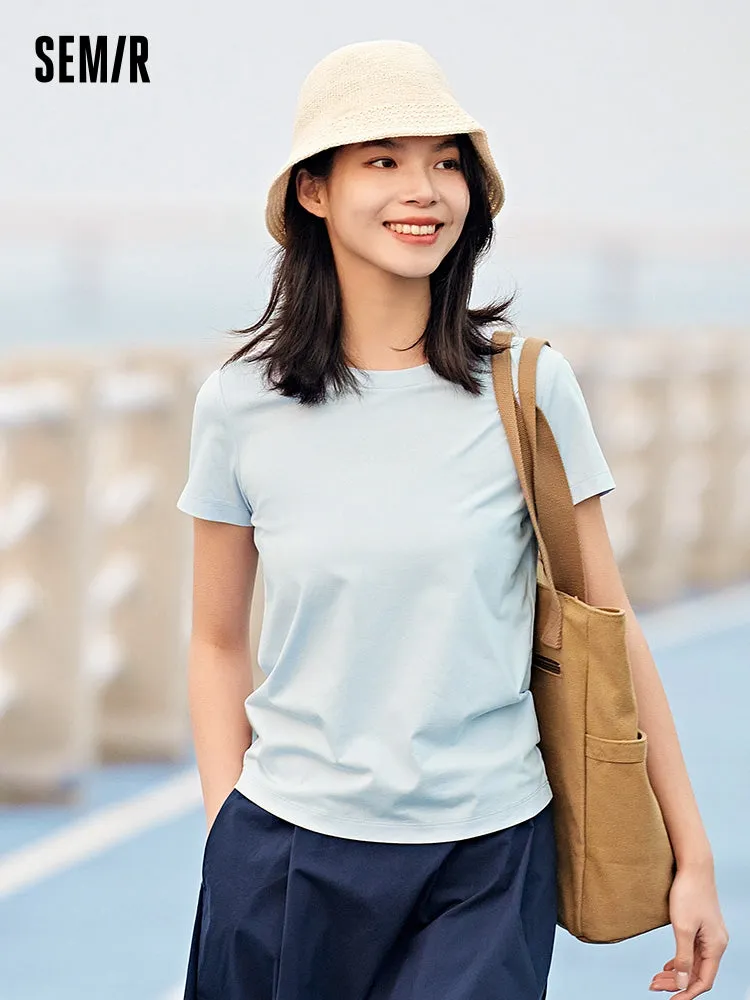 Semir Woman Slim Fit Other Short Sleeve T-shirts