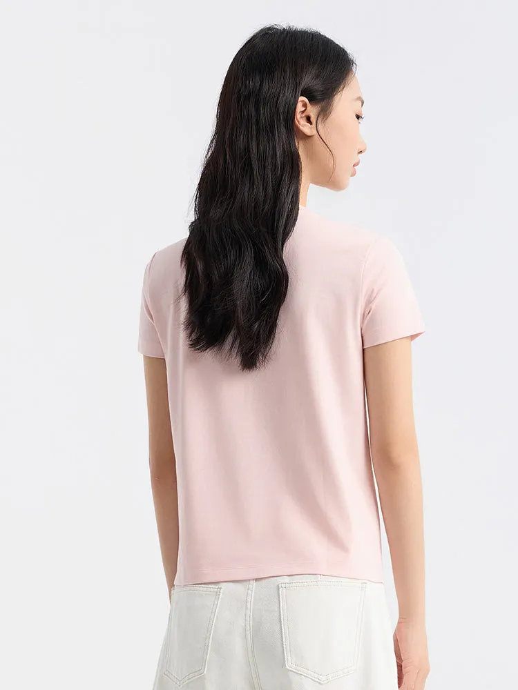 Semir Woman Slim Fit Other Short Sleeve T-shirts