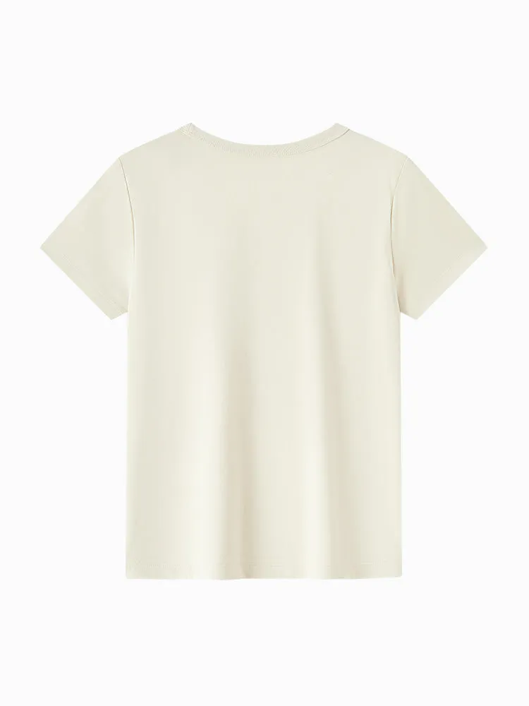 Semir Woman Slim Fit Other Short Sleeve T-shirts