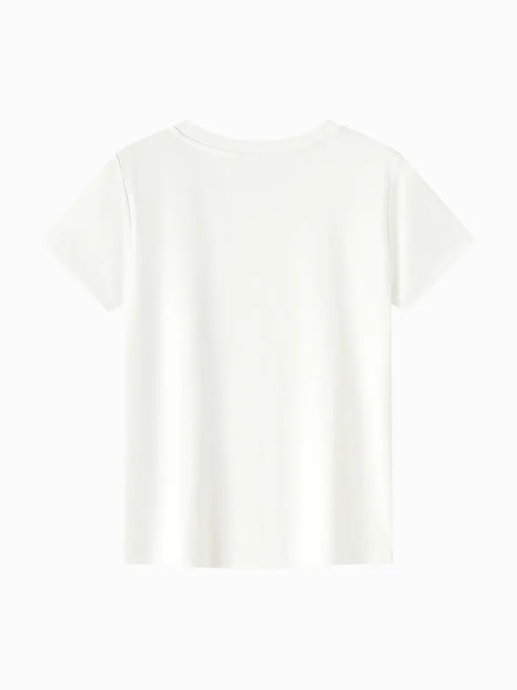 Semir Woman Slim Fit Other Short Sleeve T-shirts