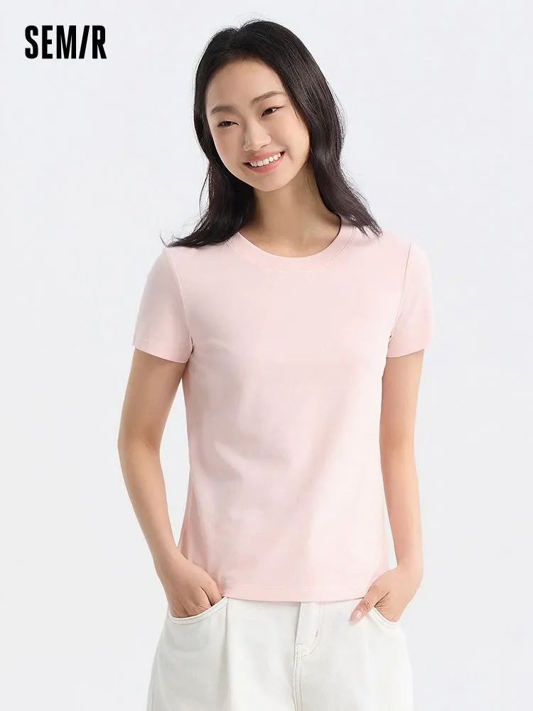 Semir Woman Slim Fit Other Short Sleeve T-shirts