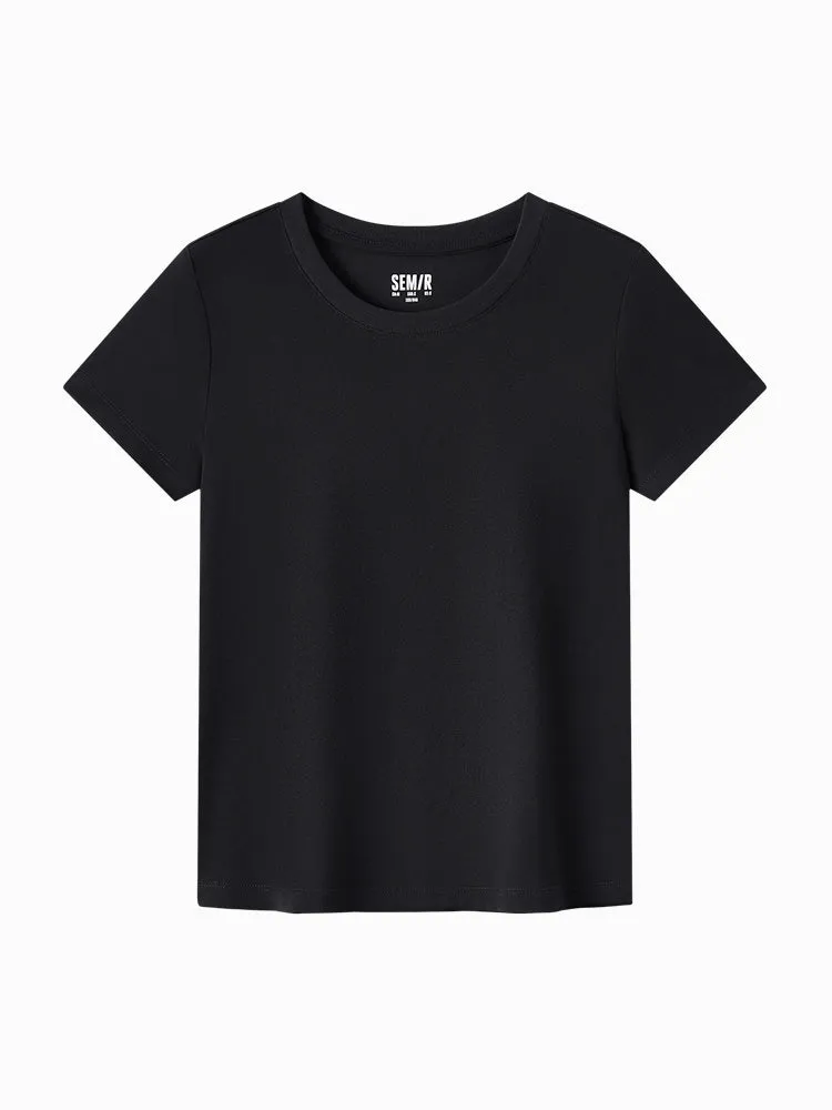 Semir Woman Slim Fit Other Short Sleeve T-shirts