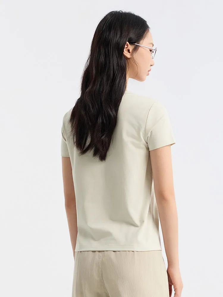Semir Woman Slim Fit Other Short Sleeve T-shirts