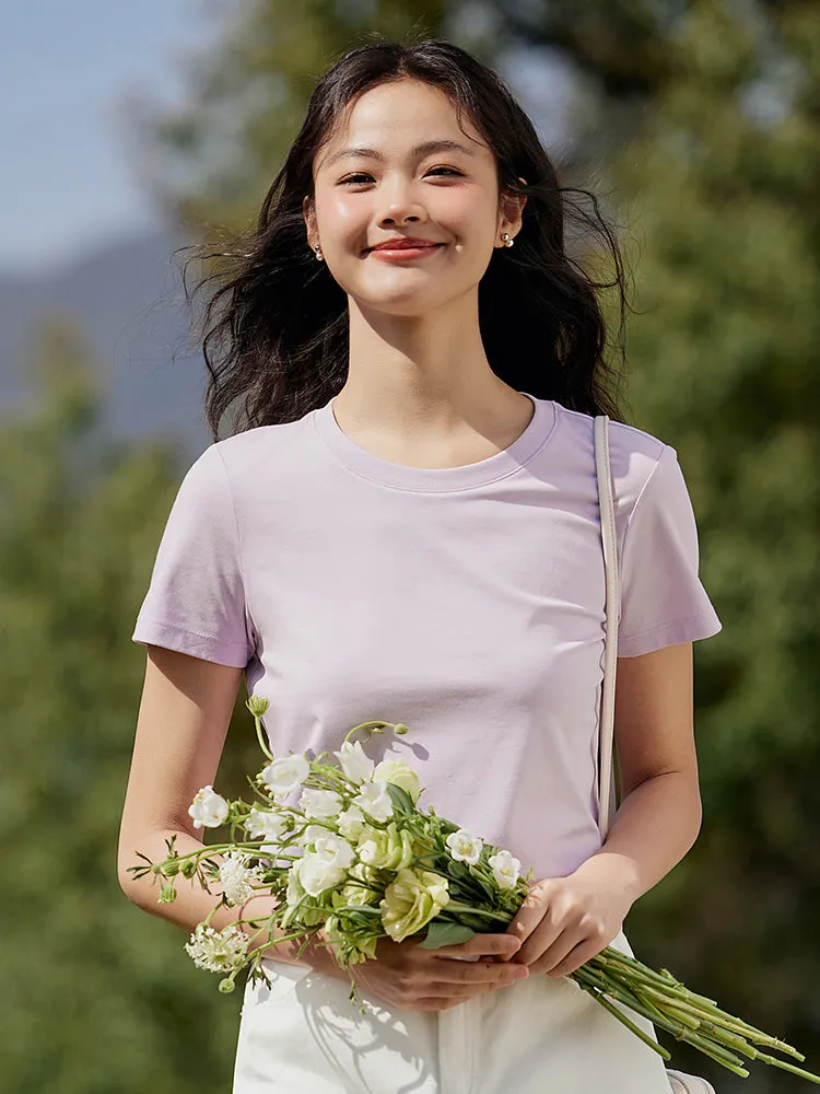 Semir Woman Slim Fit Other Short Sleeve T-shirts