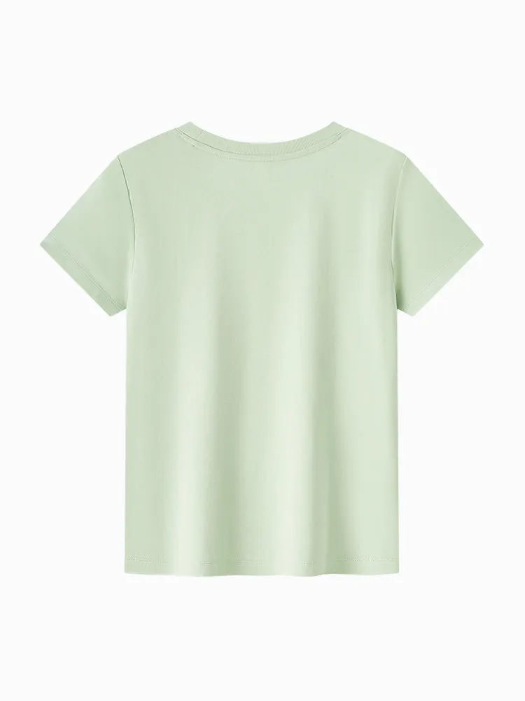 Semir Woman Slim Fit Other Short Sleeve T-shirts