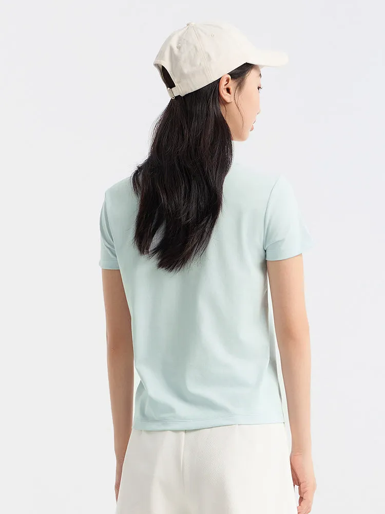 Semir Woman Slim Fit Other Short Sleeve T-shirts