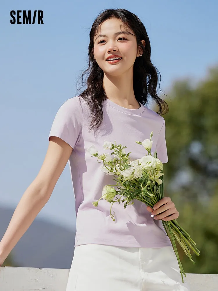 Semir Woman Slim Fit Other Short Sleeve T-shirts