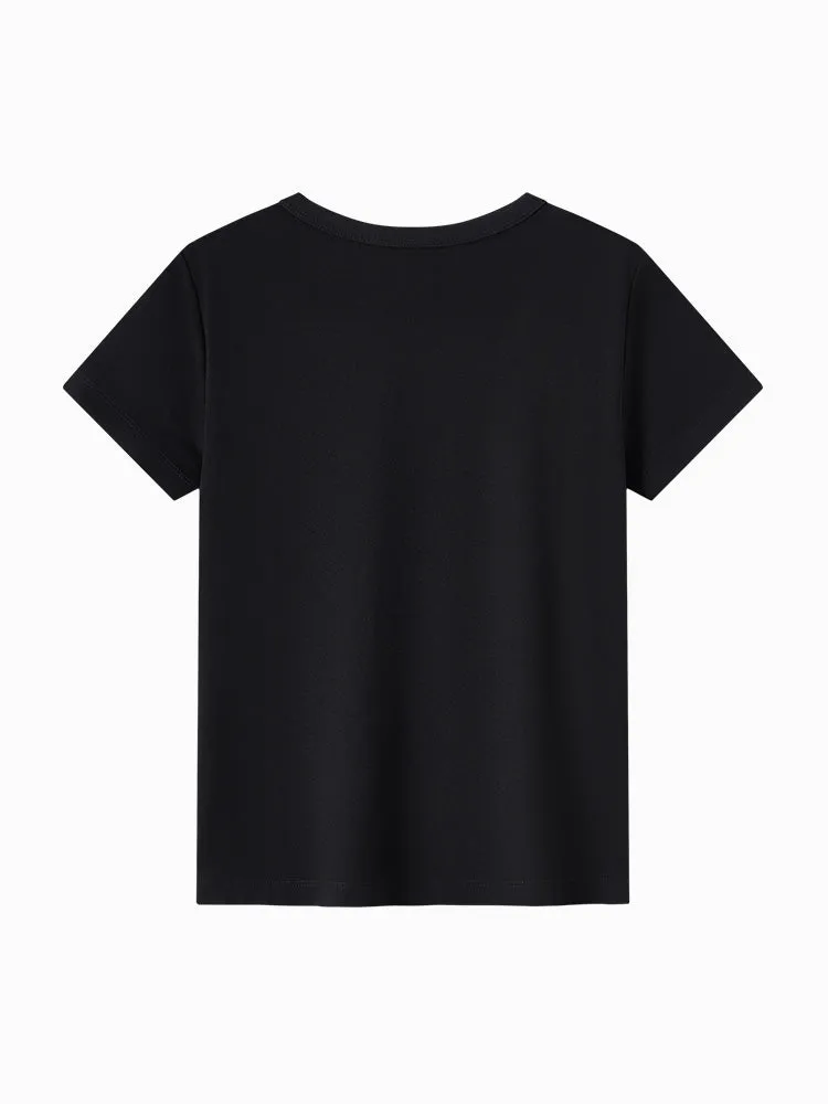 Semir Woman Slim Fit Other Short Sleeve T-shirts