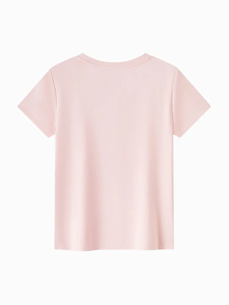 Semir Woman Slim Fit Other Short Sleeve T-shirts