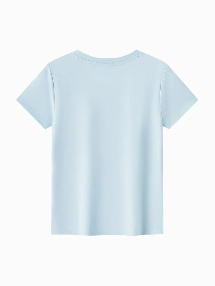 Semir Woman Slim Fit Other Short Sleeve T-shirts